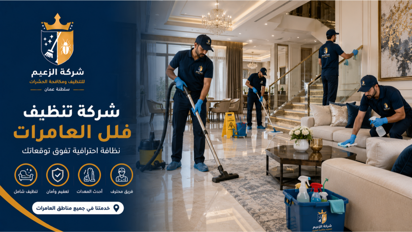 شركة تنظيف في العامرات